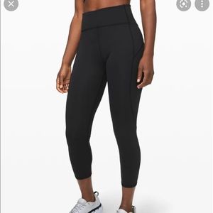 Lululemon In Movement High Rise Crop 23”